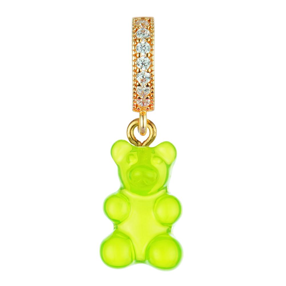 Crystal Haze Nostalgia Bear Pave Lime