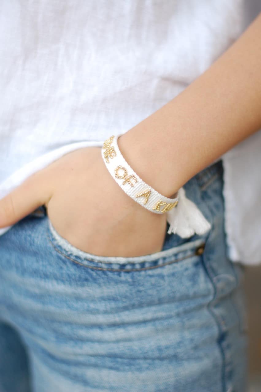 Dark Bracelet One Of A Kind White