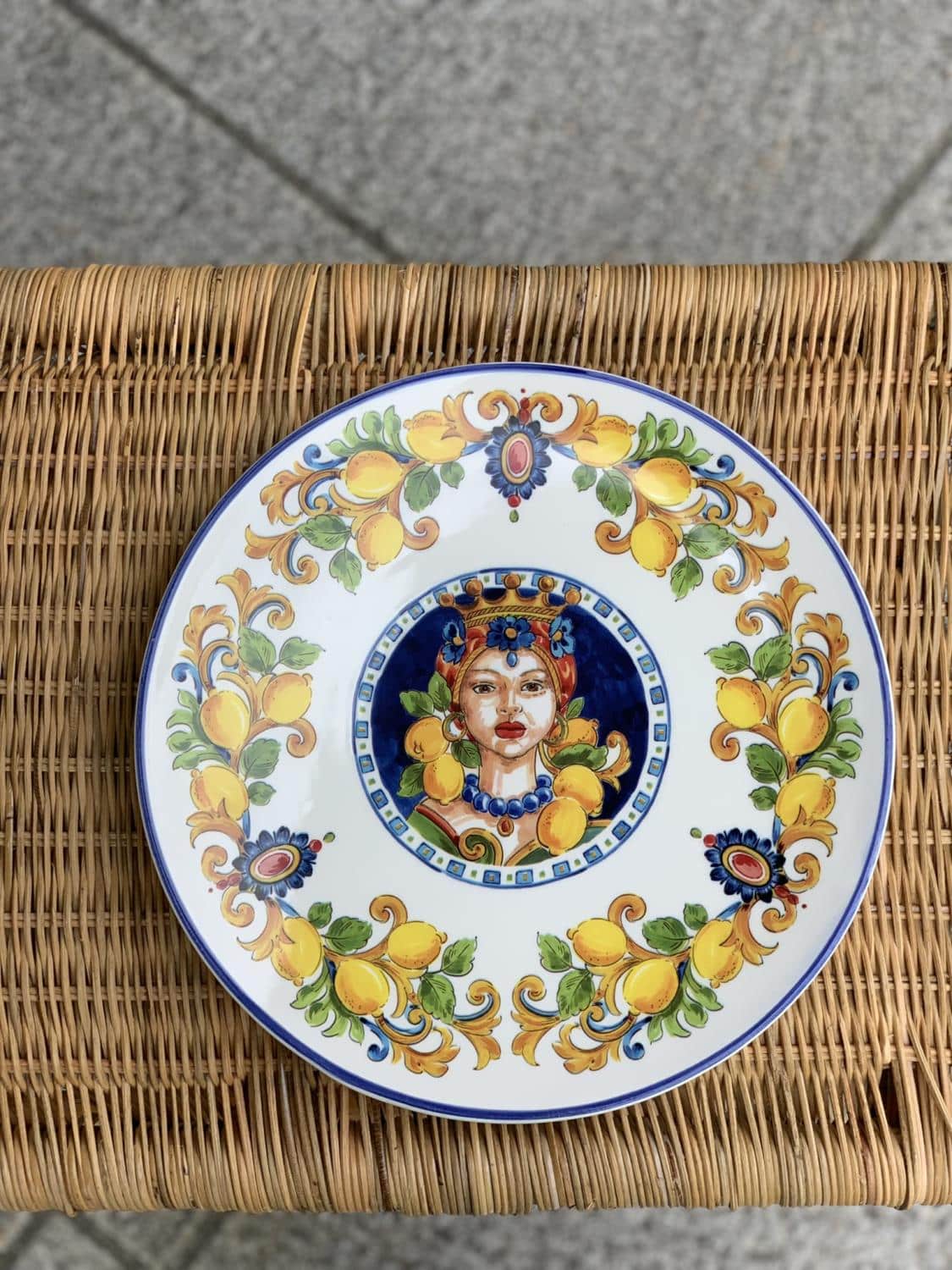 EDG Piatto Caltagrione Large