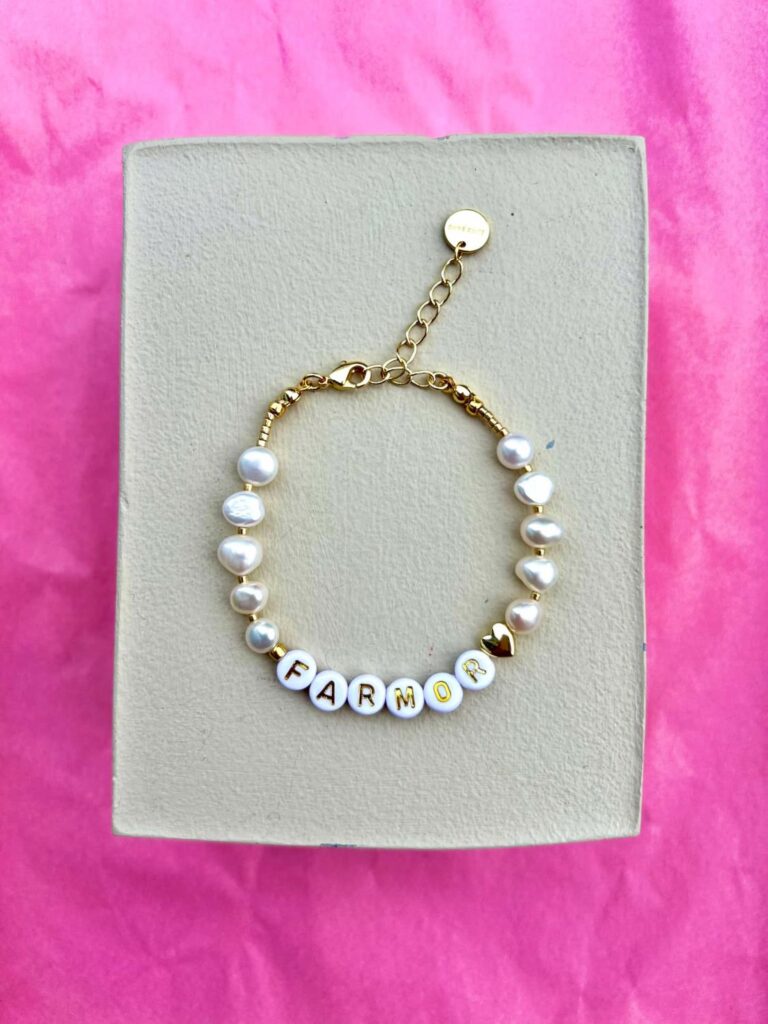 Eline Bang Armbånd Farmor Ferskvannsperler