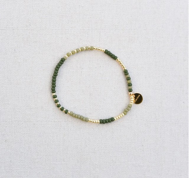 Eline Bang Grethe Armbånd Grønn