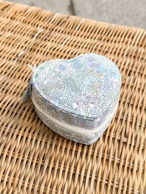 Emilia By Bon Dep Jewelry Box Heart Margaret Annie Pastel