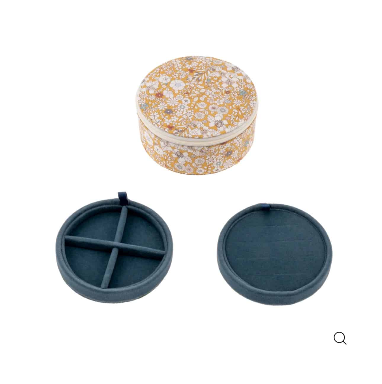 Emilia By Bon Dep Jewelry Box Round Junes Meadow