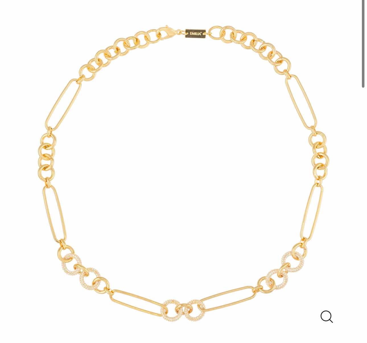 Emilia By Bon Dep Maggie Necklace 50cm