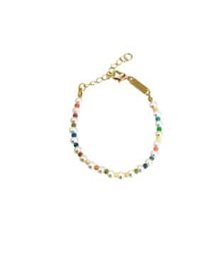 Emilia By Bon Dep Pastell Pearl Bracelet