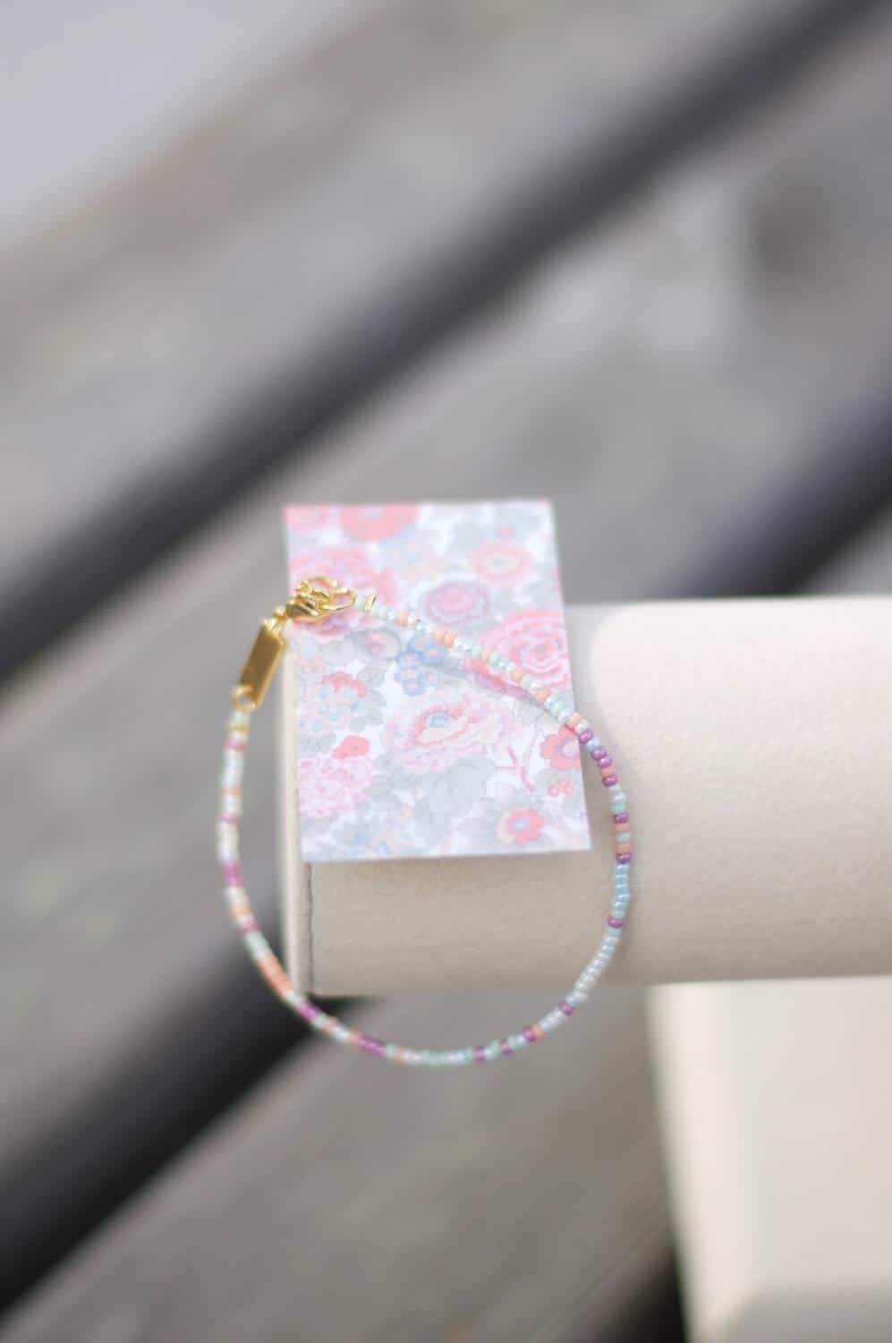 Emilia By Bon Dep Pearl Bracelet Multi