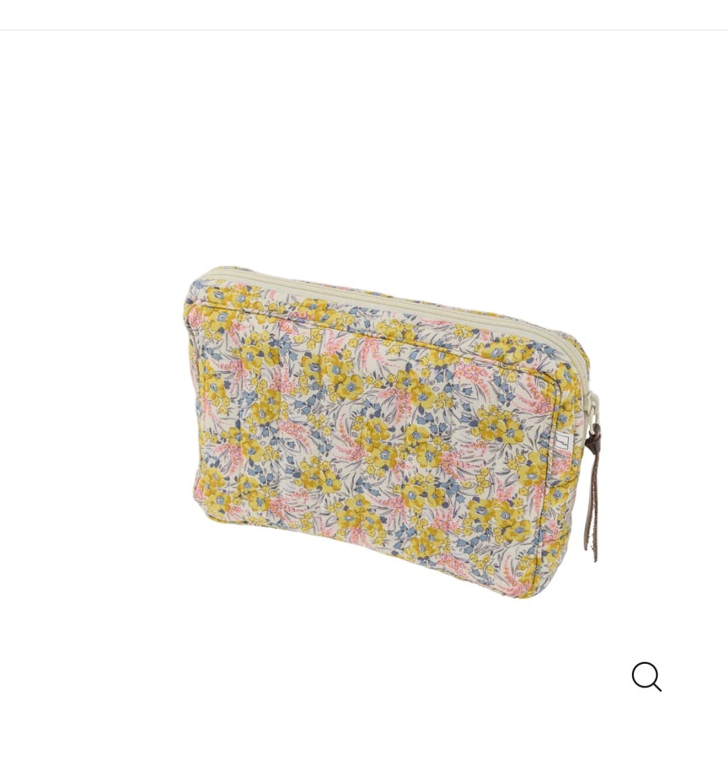 Emilia By Bon Dep Pouch Swirling Petals
