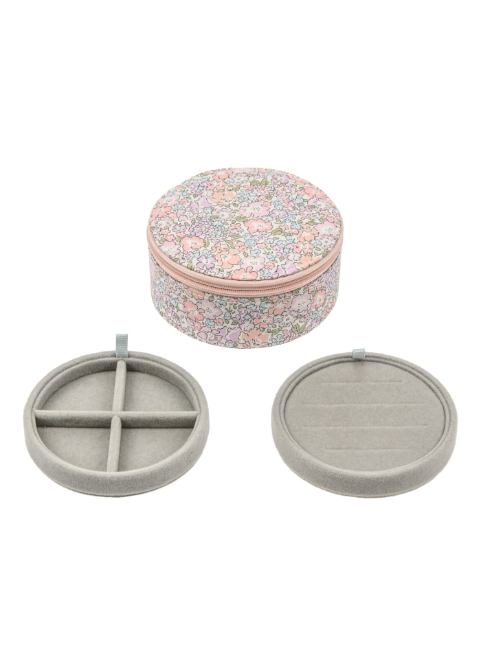 Emilia By Bon Dep Round Box M.Pink