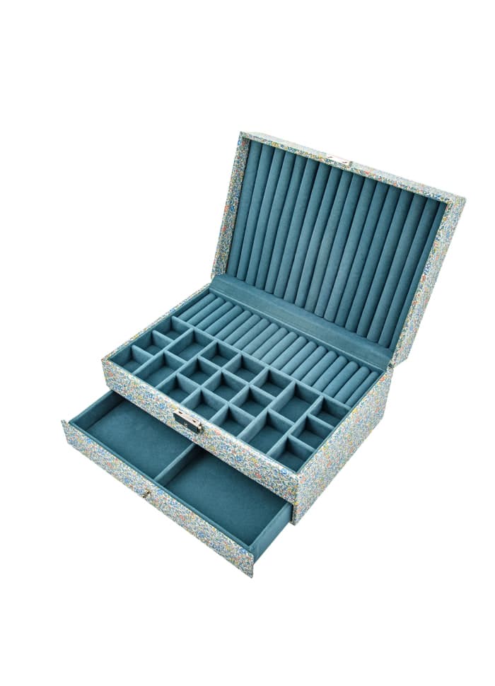 Emilia By Bon Dep Square Katie&Millie Blue