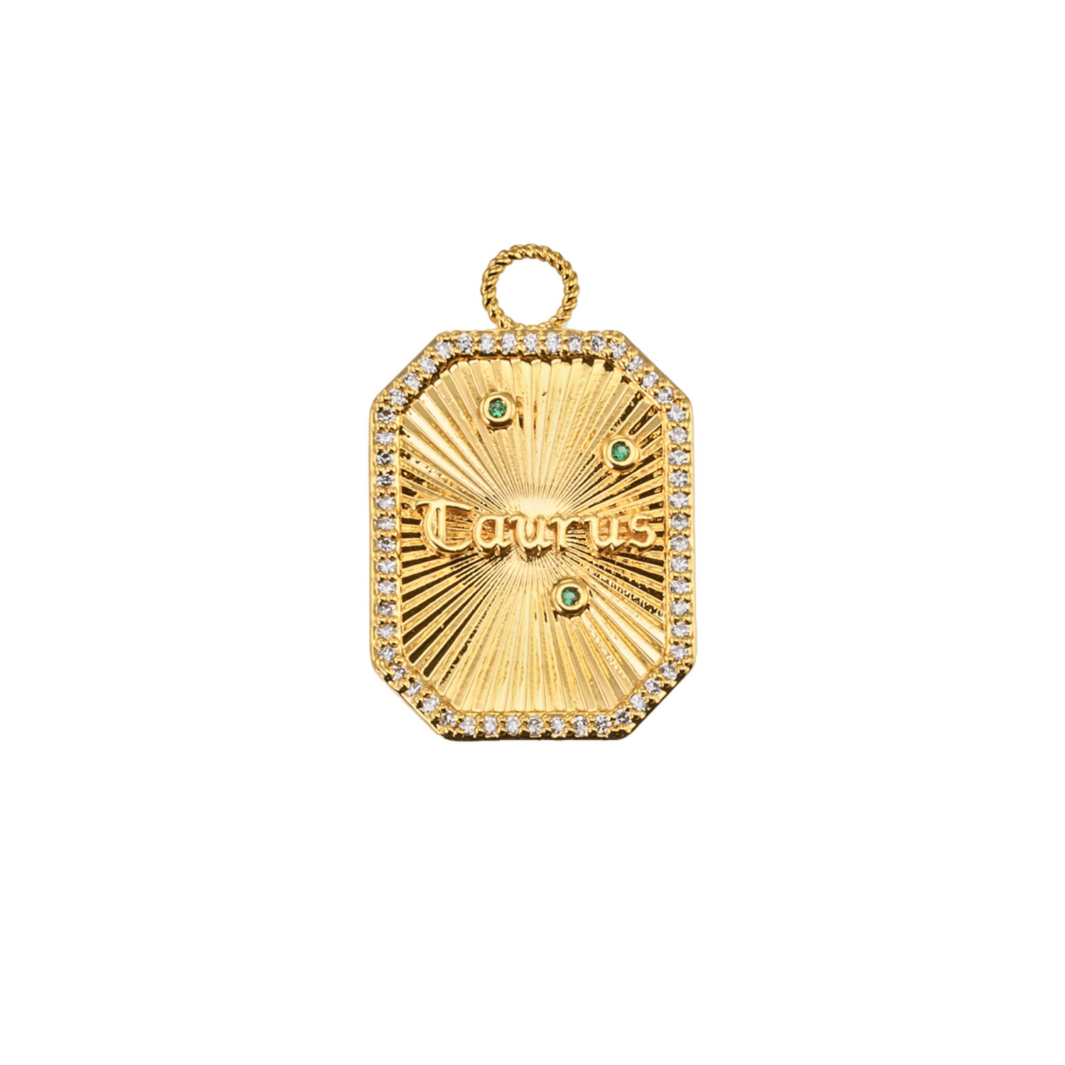 Emilia By Bon Dep Taurus Pendant Charm