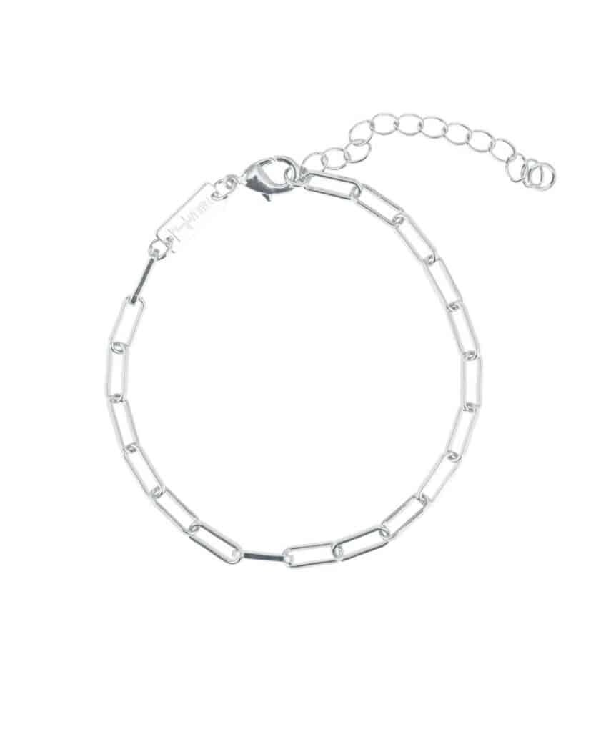 Emilia By Bon Dep Thick Bracelet Silver