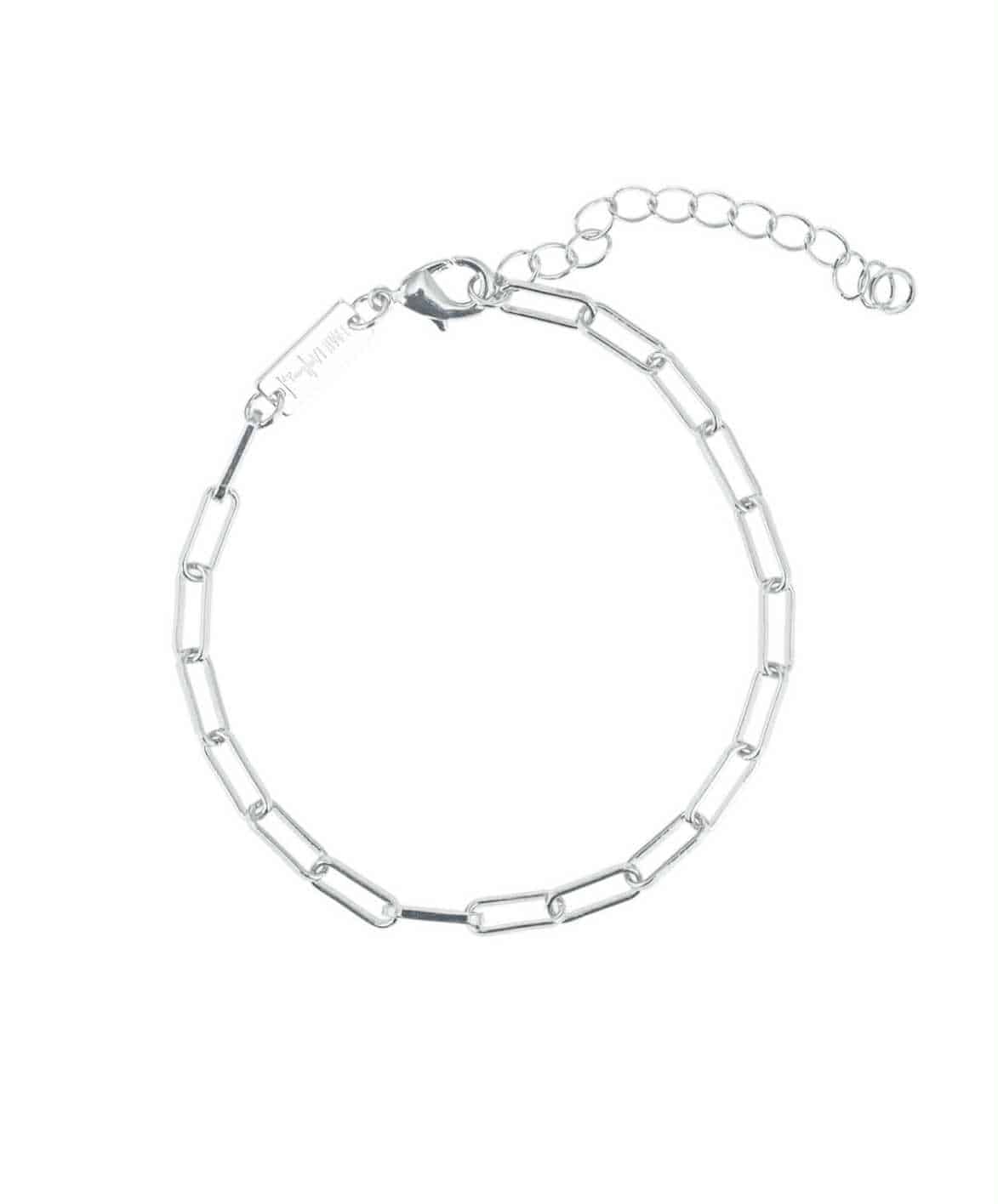Emilia By Bon Dep Thick Bracelet Silver