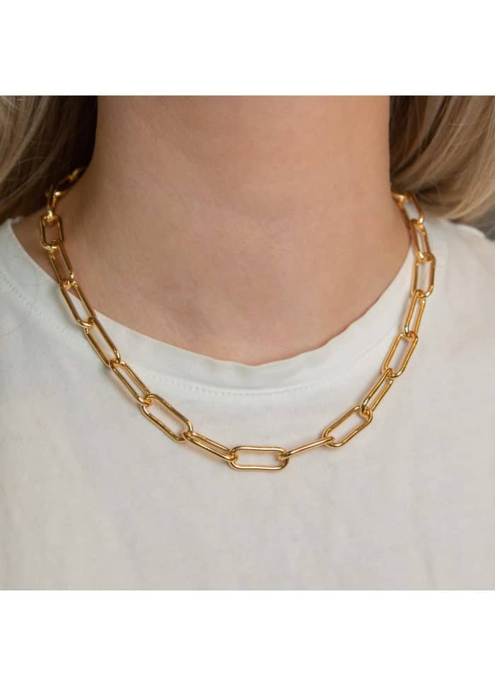 Emilia By Bon Dep Thick Necklace 45 cm