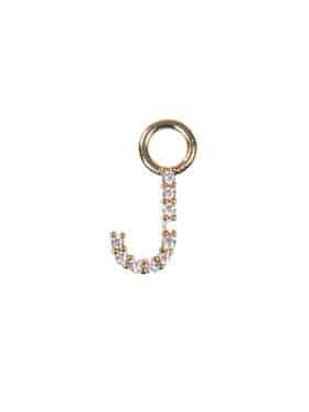 Emilia Letter Charm J