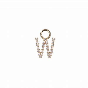 Emilia Letter Charm W