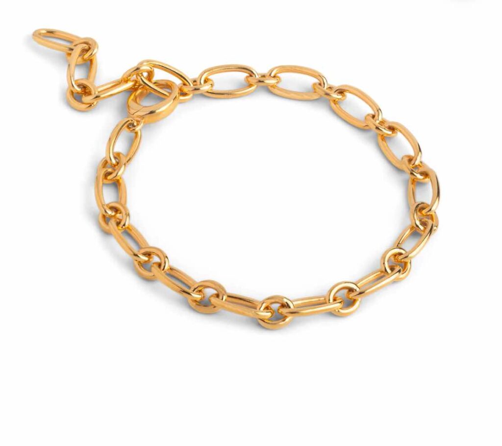 Enamel Bracelet Chunky Charm