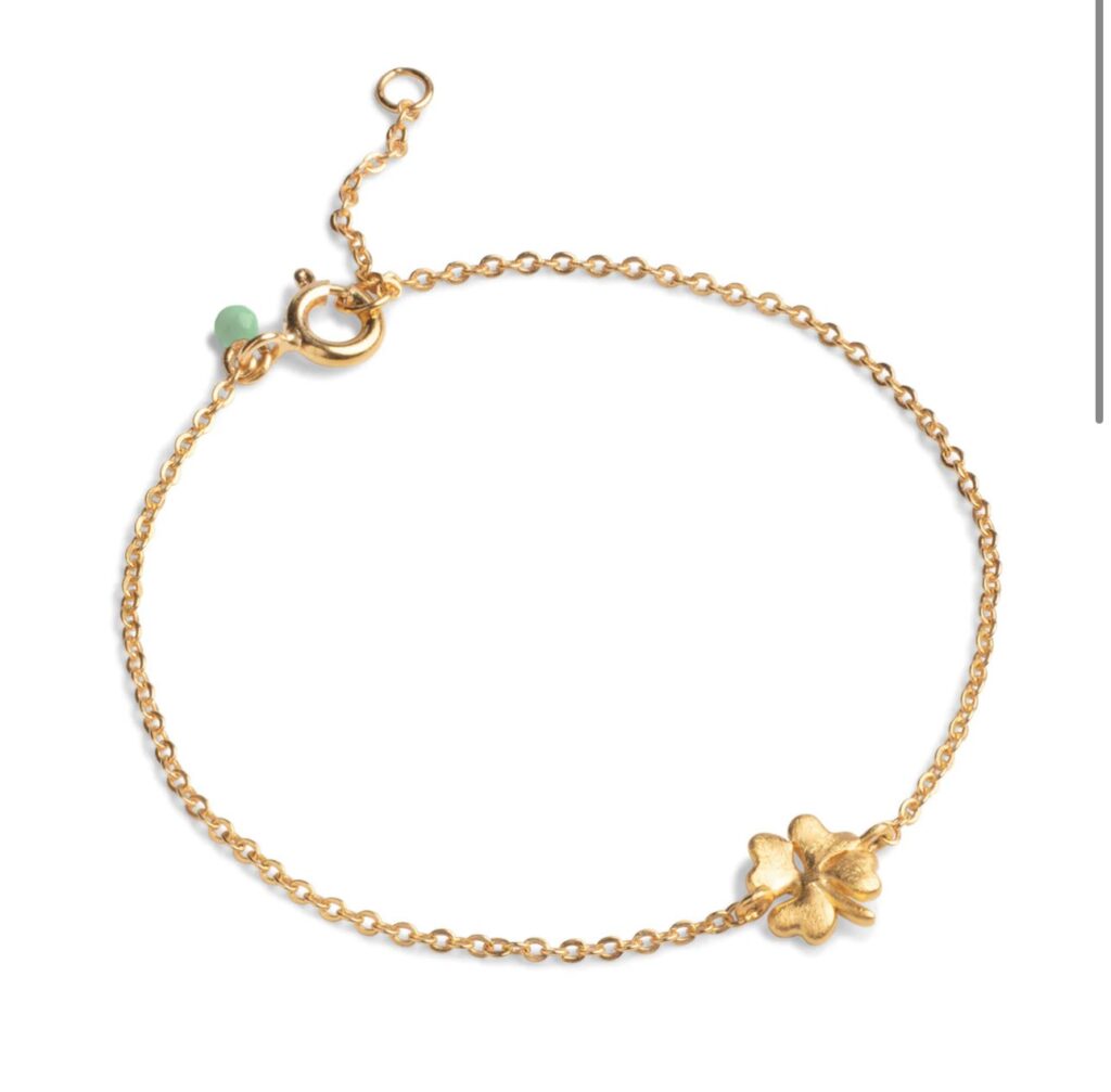 Enamel Bracelet Organic Clover