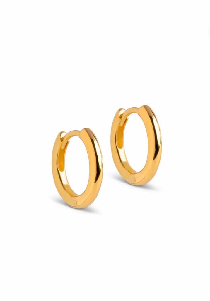 Enamel Chunky Hoops 10mm