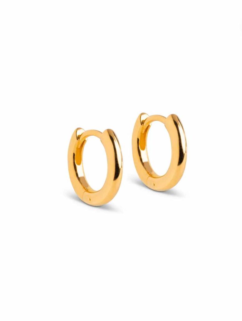 Enamel Chunky Hoops 8mm