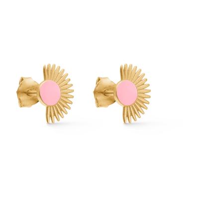 Enamel Stud Soleil Pink
