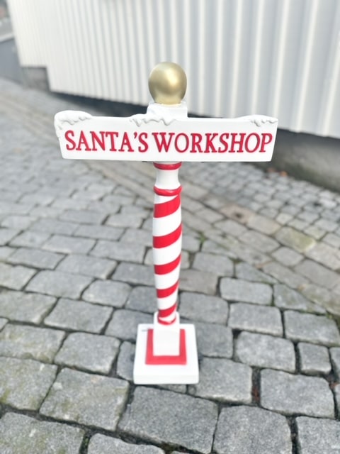 Filipiniana Santa's Workshop Sign