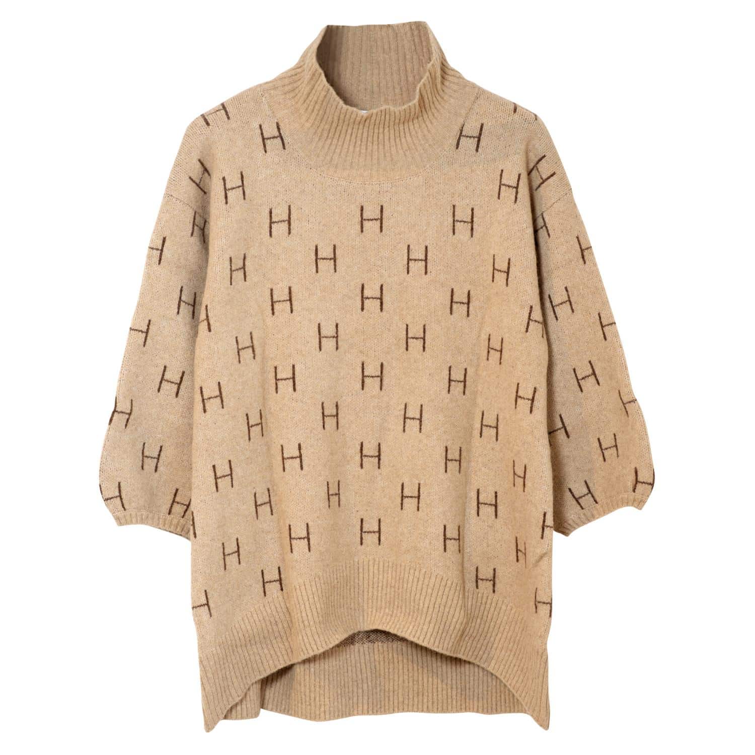h_st_fam_sweater_beige_with_brown_mi_18495_mi_.jpg Hèst Fam Sweater Beige With Brown