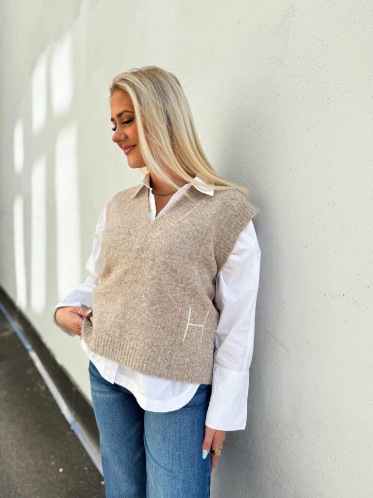 Hèst Pernille Vest Savannah Tan