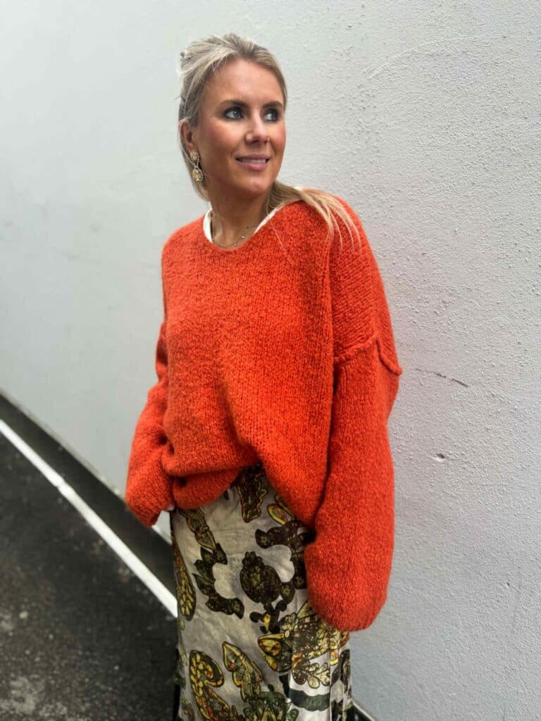 IBC Collection Anna Sweater Orange