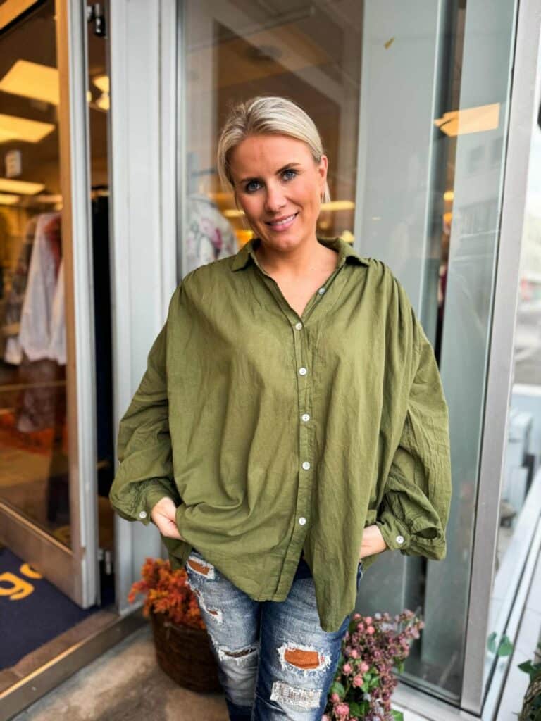 IBC Collection Bea Blouse Olive