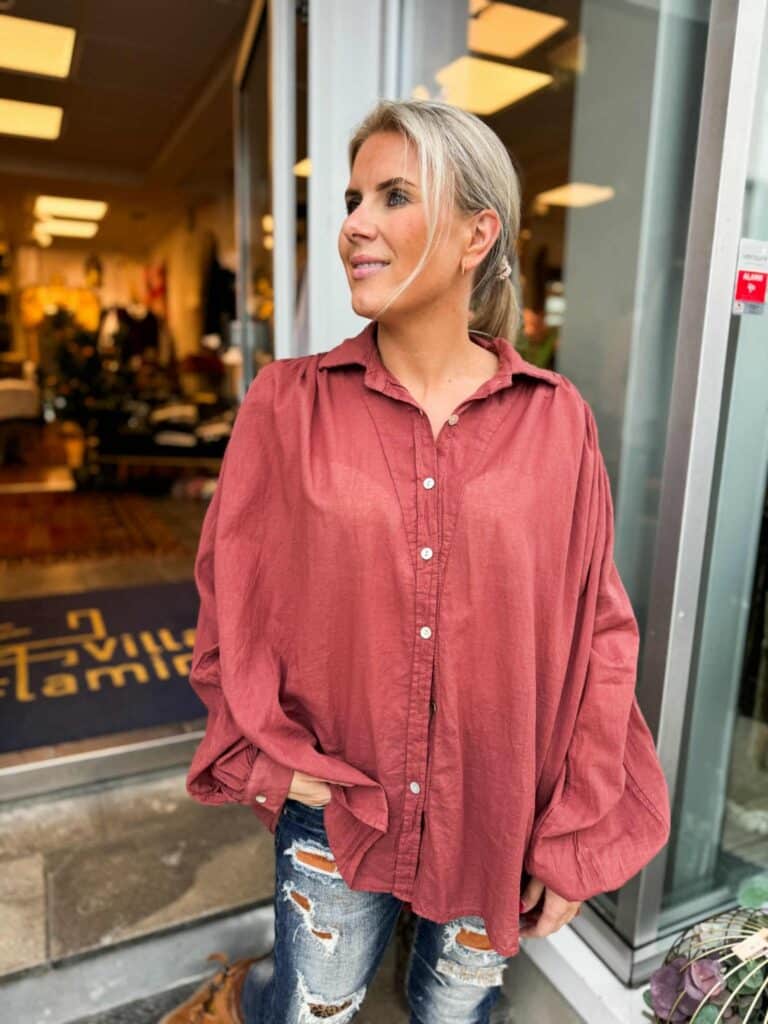 IBC Collection Bea Blouse Rust