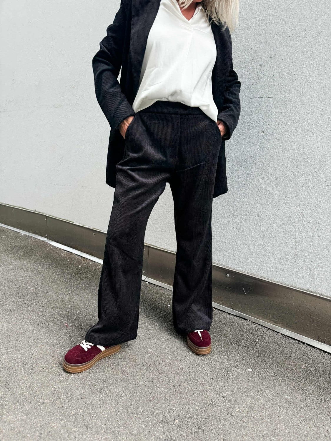 IBC Collection Cord Pants Black