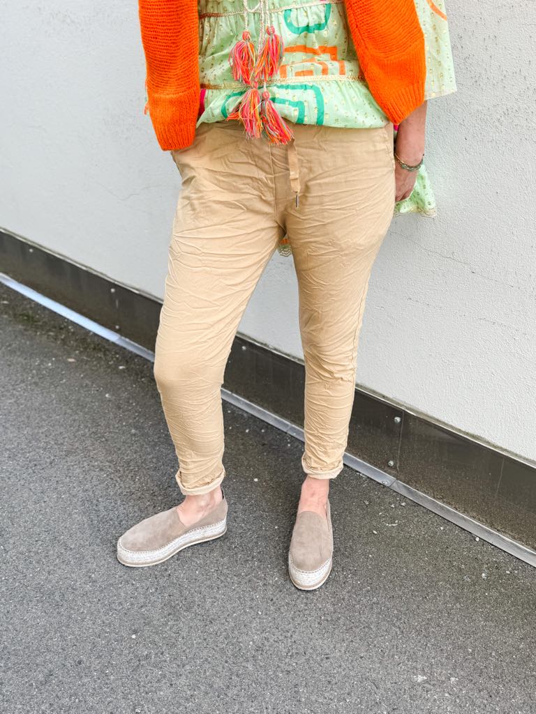 IBC Collection Isabella Pants Cotton Camel