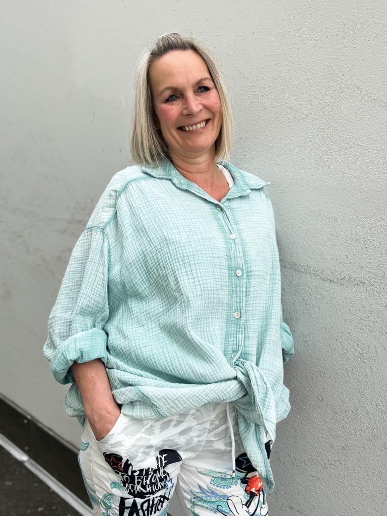 IBC Collection Linnea Oversize Blouse Cotten Turkis