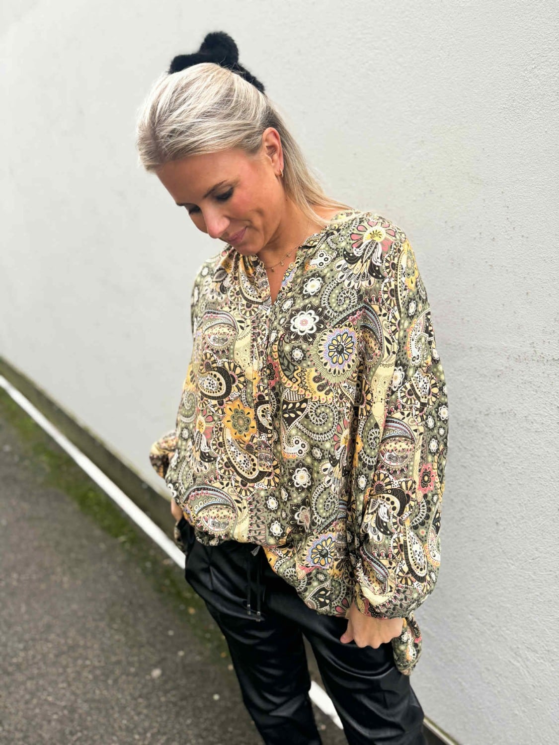 Ibc Collection Linnea Oversized Blouse Mix