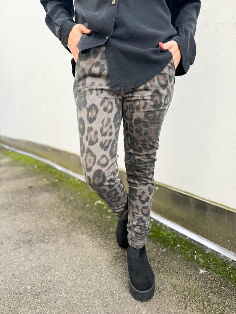 Ibc Collection Lizzy Pants Leo Brown