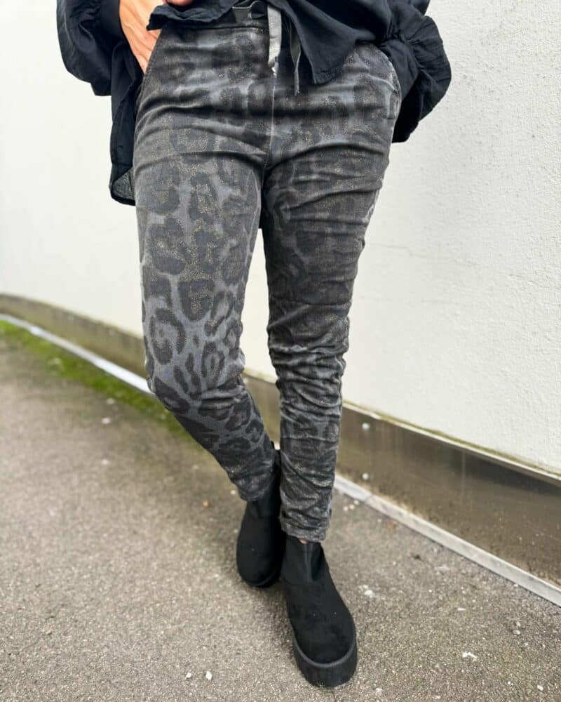 Ibc Collection Lizzy Pants Leo Grey