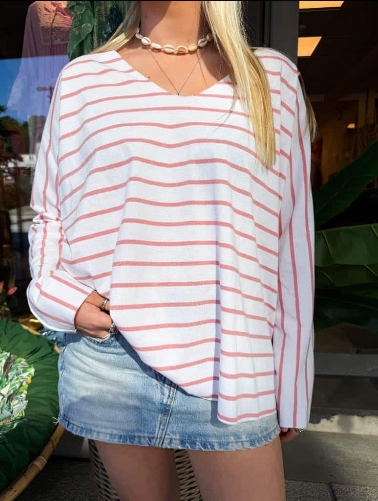 IBC Collection Luna Sweater Peach