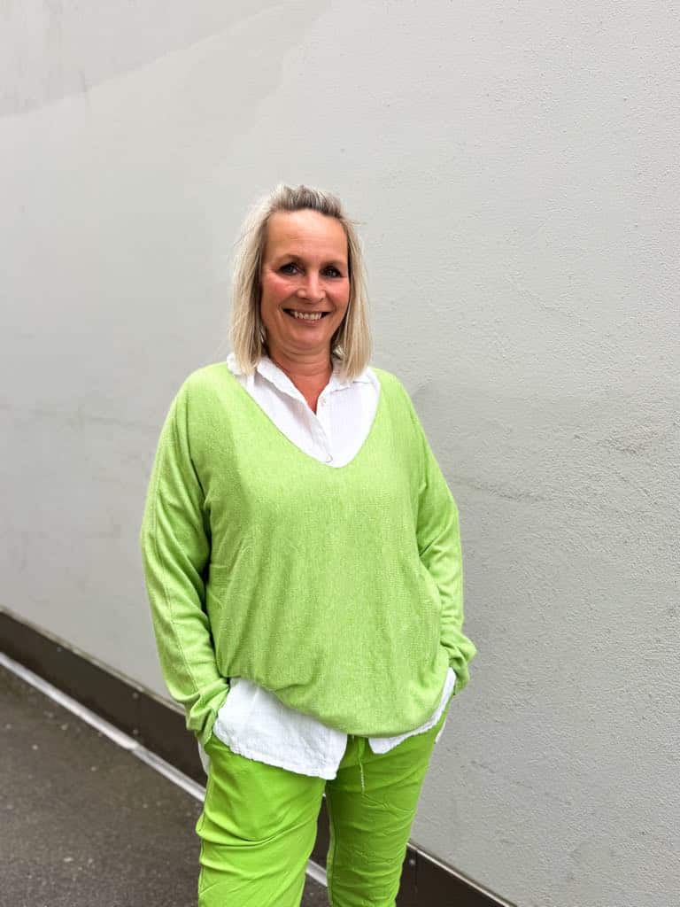 IBC Collection Siv Sweater Apple Green