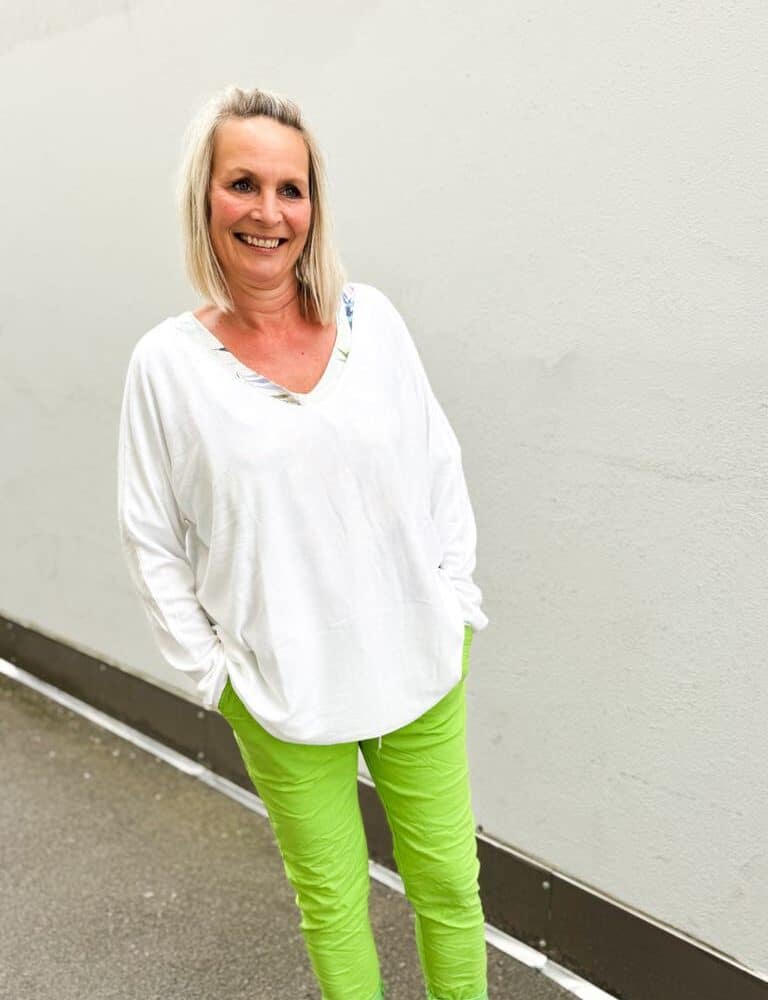 IBC Collection Siv Sweater White