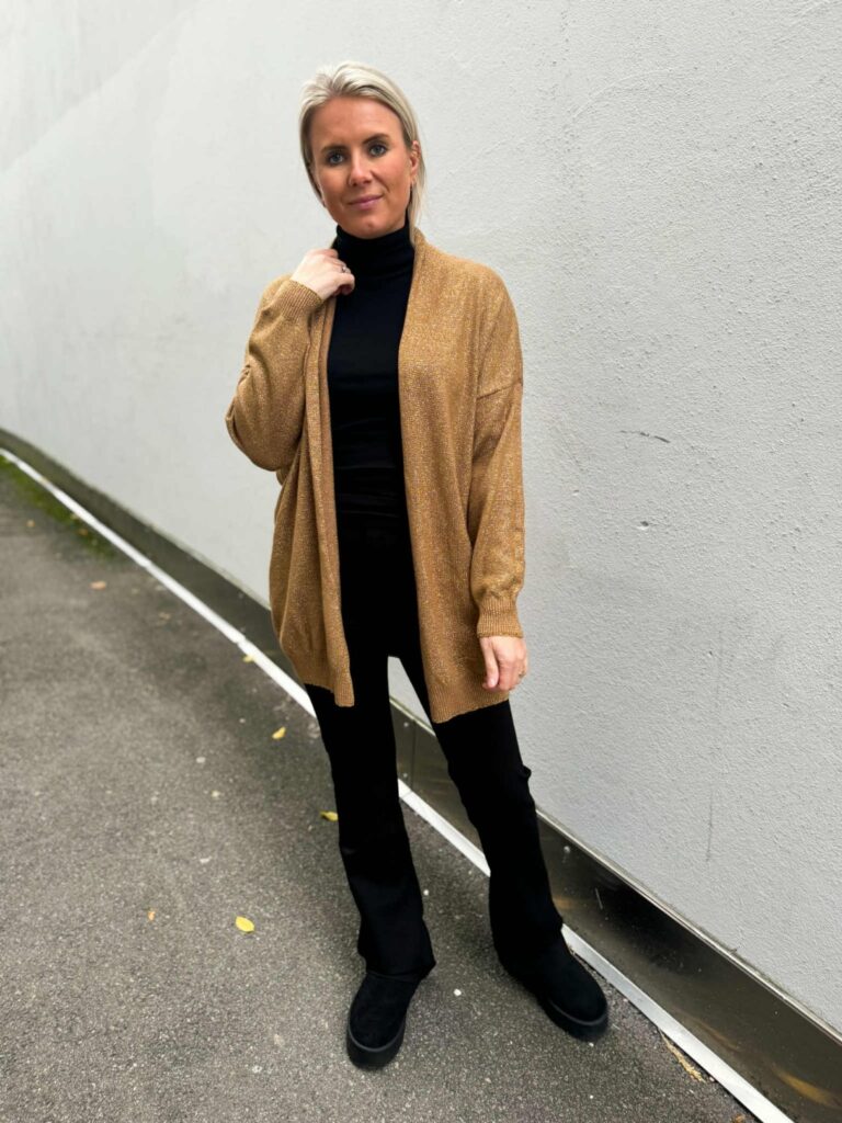 Ibc Collection Star Jacket Gold