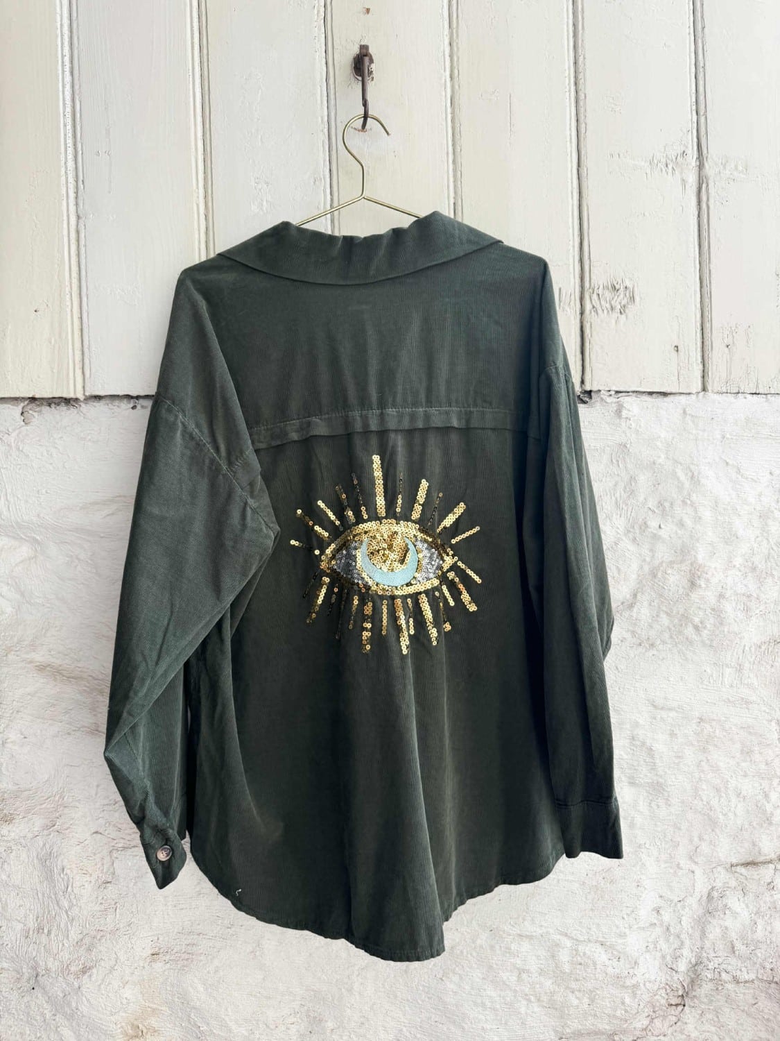 IBC Collection The Eye Cord Shirt Green