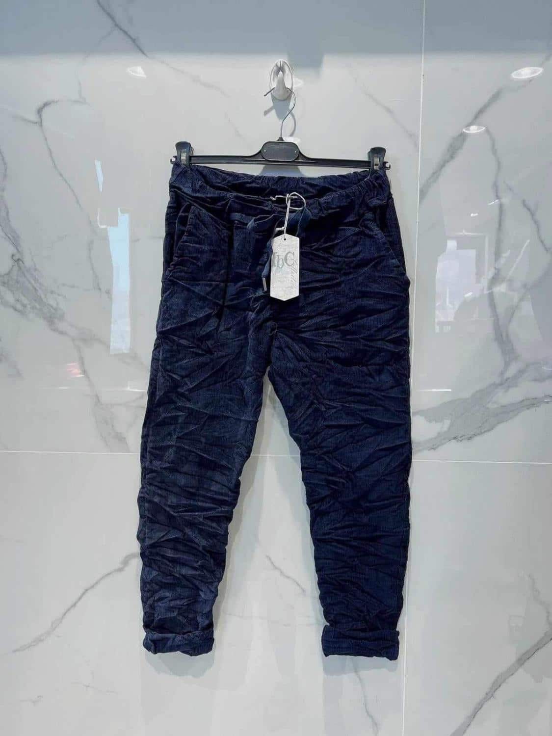 Isabella Pants Cord Navy