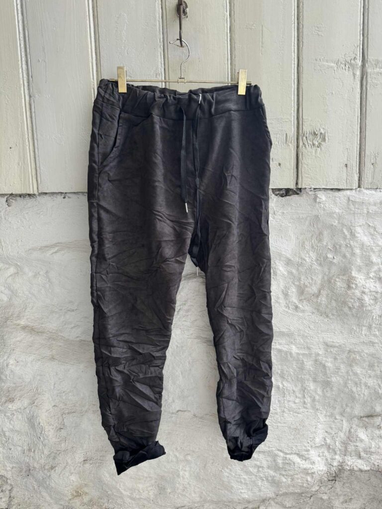 Isabella Pants Semsket Dark Grey