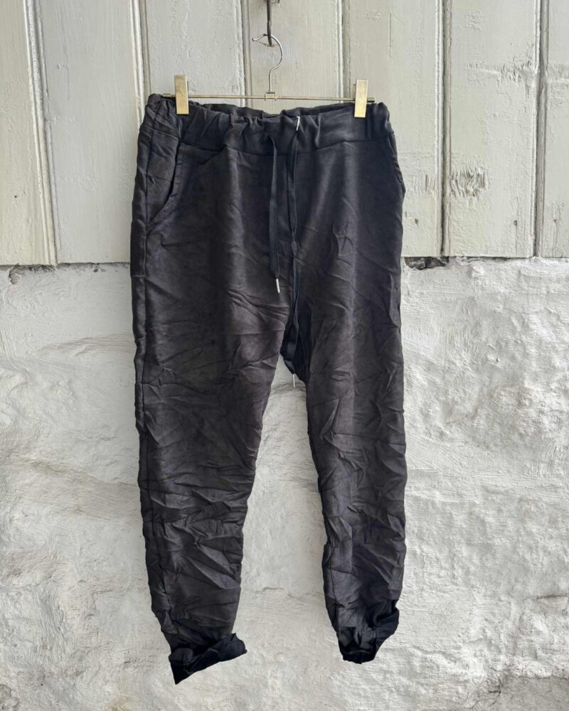 Isabella Pants Semsket Dark Grey