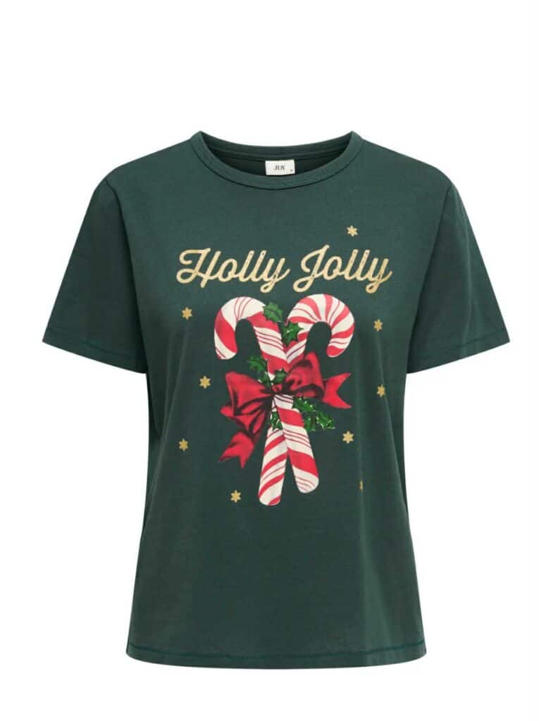 JDY Christmas T-shirt Green Gables