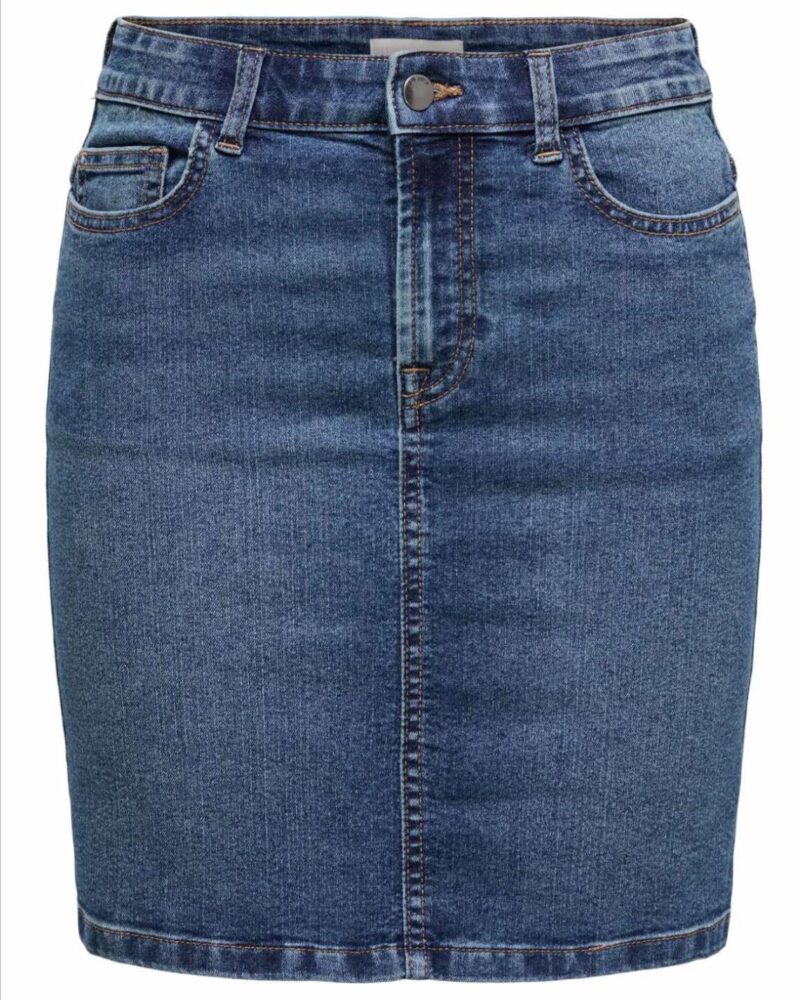 JDY Moon HW Reg Skirt Denim