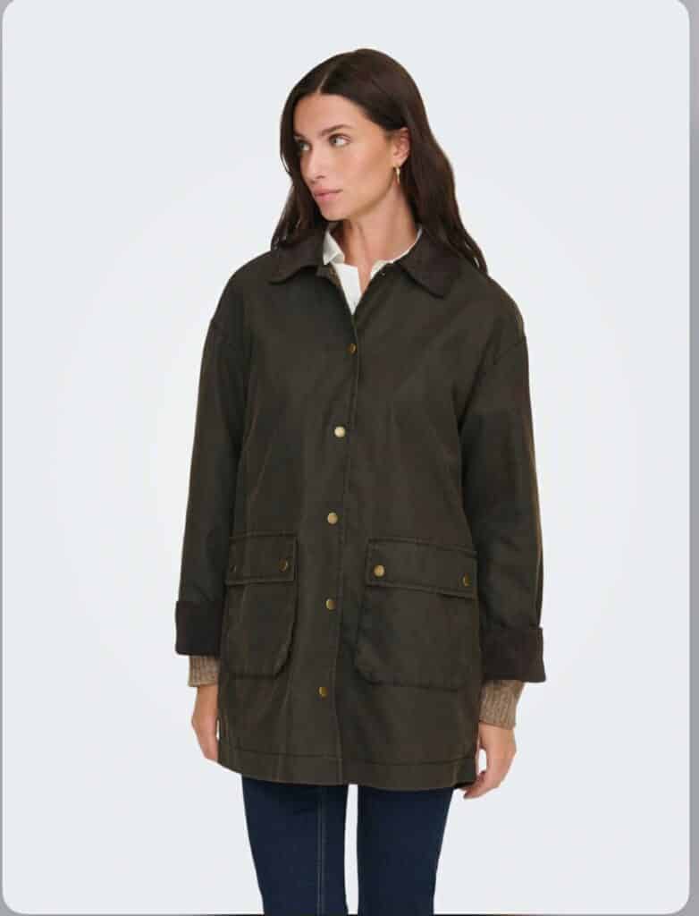 JDY Ruby Coat Green