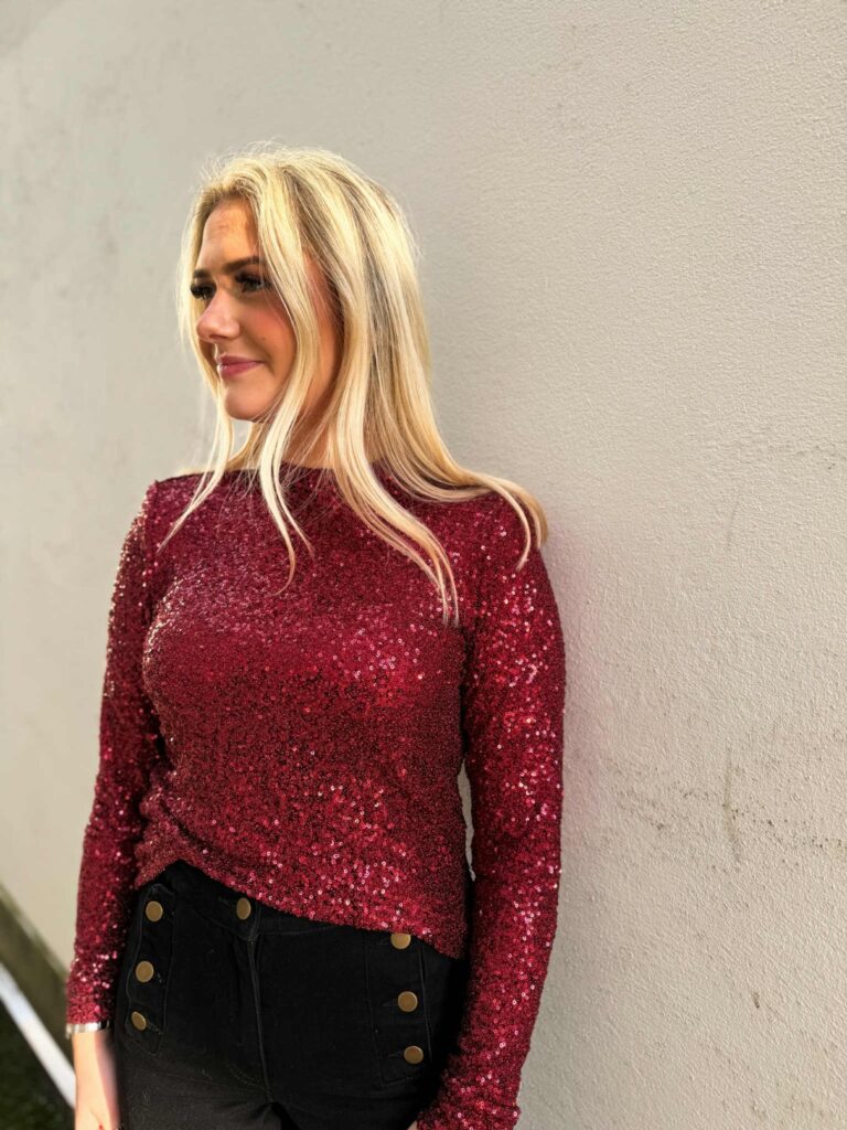 Katrin Uri Malene Top Red