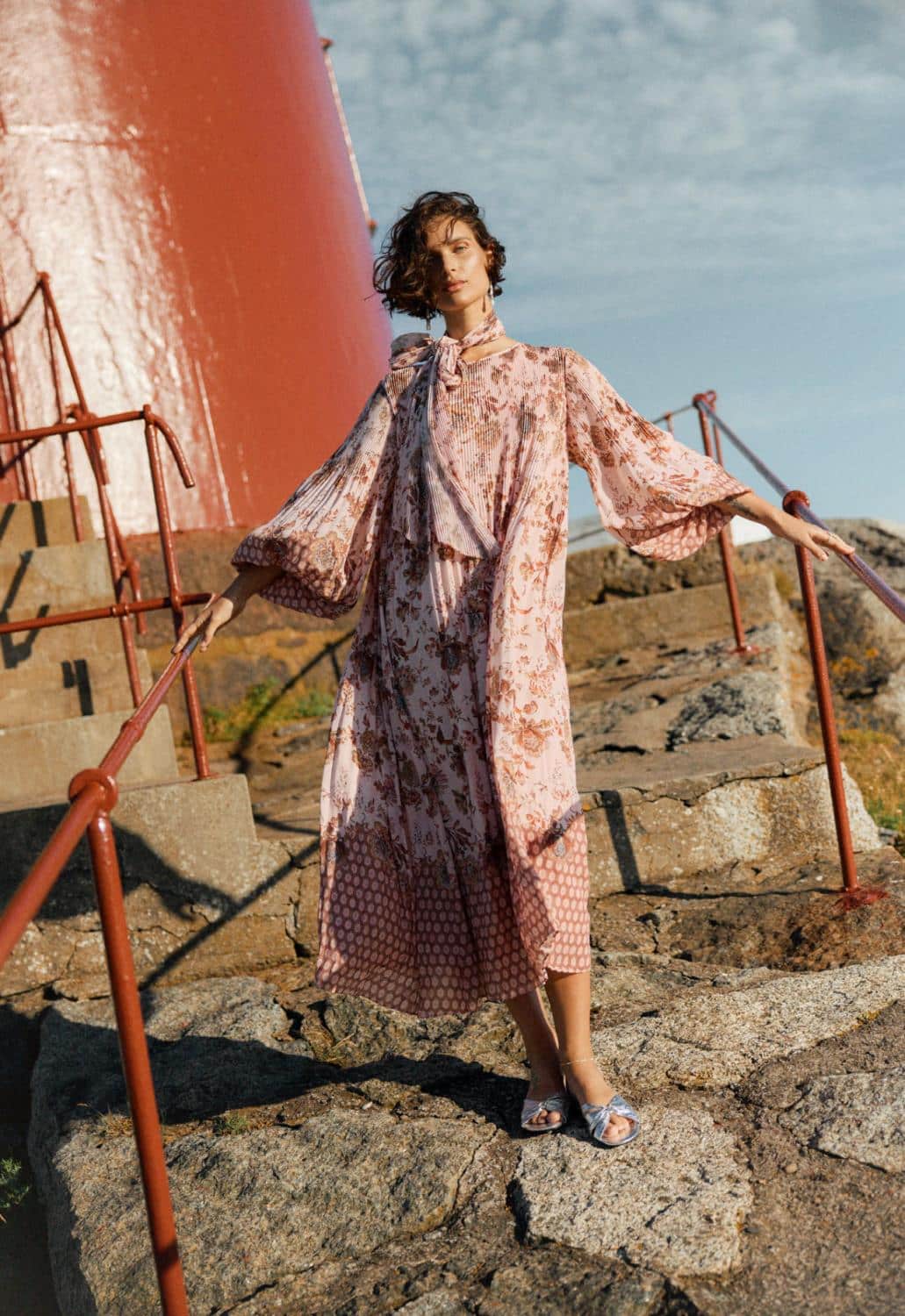 Katrin Uri Paris Deco Jackie Midi Rose