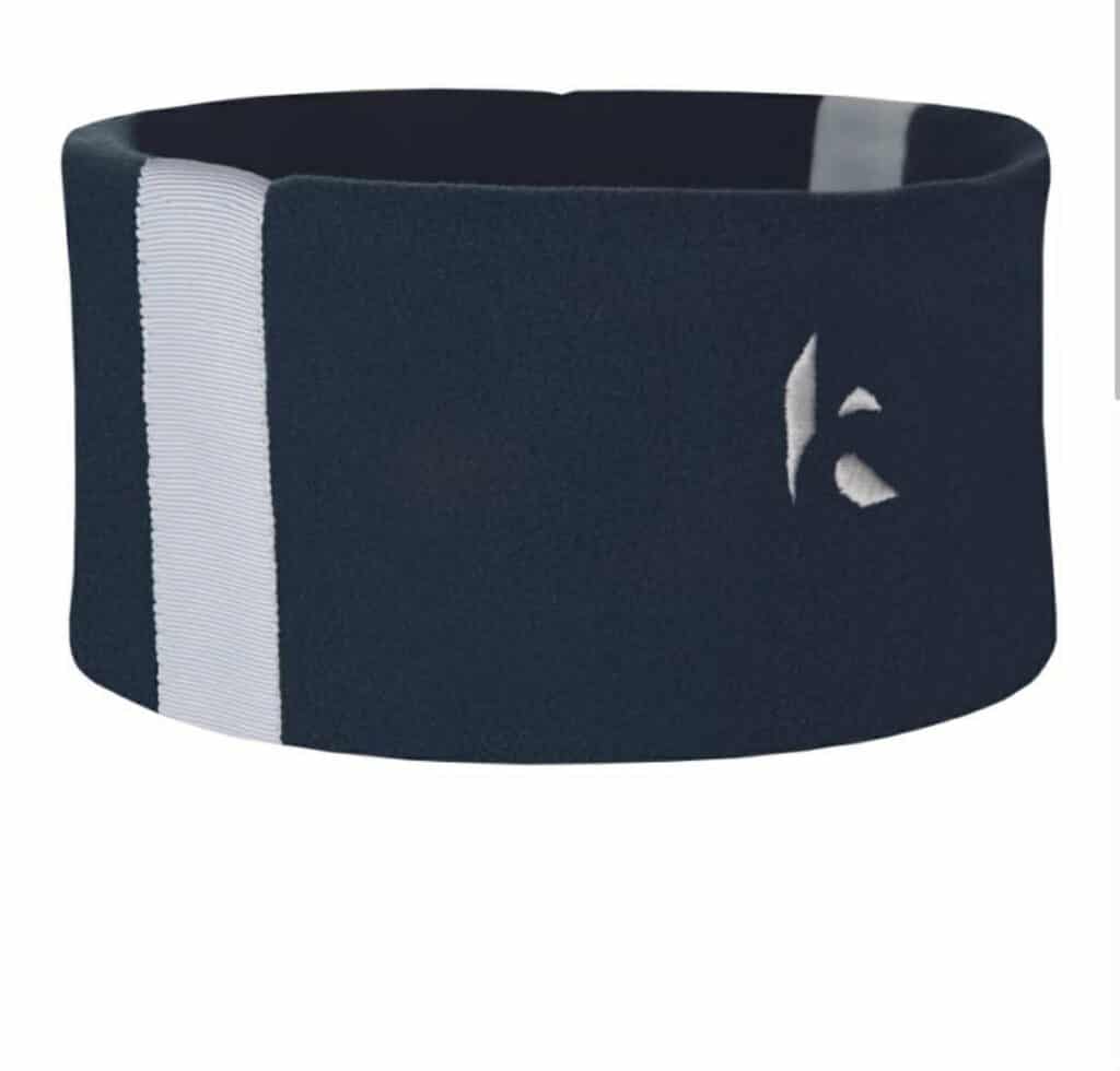 Kibo Classic Stripe Headband Navy W. White
